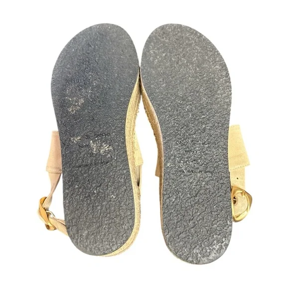 Rag & Bone Odyssey Suede Platform Wedge Espadrille Sandals - Picture 6 of 12